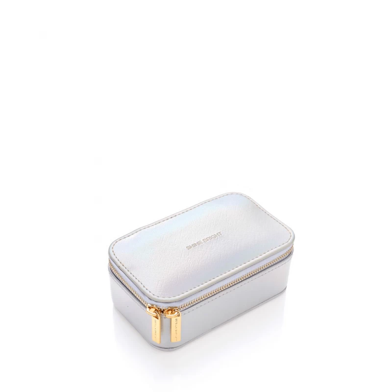 Estella Bartlett Boîte à Bijoux Mini Jewellery Box 13 Cm Iridescent Saffiano 3 Estella Bartlett Boîte à Bijoux Mini Jewellery Box 13 Cm Iridescent Saffiano