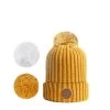 Cabaïa Bonnet Avec 3 Pompons Interchangeables Taille Unique B-52 Mustard 2 Cabaïa Bonnet Avec 3 Pompons Interchangeables Taille Unique B-52 Mustard -Delsey Paris Magasin bonnet avec 3 pompons interchangeables taille unique b 52 mustard