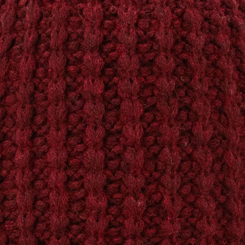 Cabaïa Bonnet Avec 3 Pompons Interchangeables Taille Unique Bandista Burgundy 4 Cabaïa Bonnet Avec 3 Pompons Interchangeables Taille Unique Bandista Burgundy – Image 2