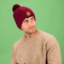 Cabaïa Bonnet Avec 3 Pompons Interchangeables Taille Unique Bandista Burgundy 9 Cabaïa Bonnet Avec 3 Pompons Interchangeables Taille Unique Bandista Burgundy -Delsey Paris Magasin bonnet avec 3 pompons interchangeables taille unique bandista burgundy 2