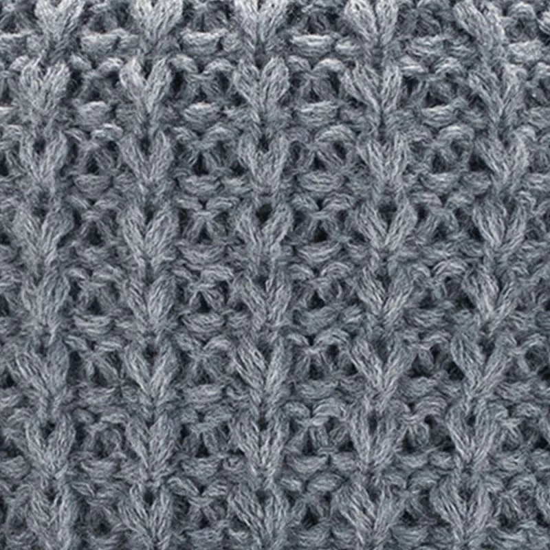 Cabaïa Bonnet Avec 3 Pompons Interchangeables Taille Unique Bandista Grey 4 Cabaïa Bonnet Avec 3 Pompons Interchangeables Taille Unique Bandista Grey – Image 2