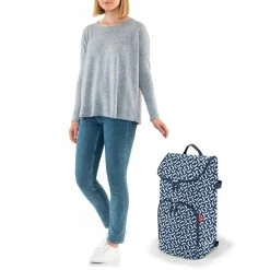 Reisenthel Caddie CityCruiser Bag 60cm Signature Navy -Delsey Paris Magasin caddie citycruiser bag 60cm signature navy 6
