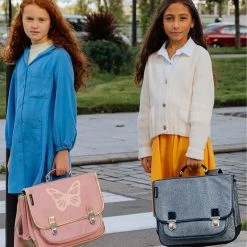 Cartable à Paillettes 38 Cm Bleu Marine