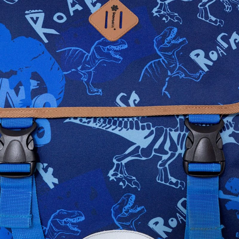 Cartable à Roulettes Scolaire Dino 41 Cm Bleu 8 Cartable à Roulettes Scolaire Dino 41 Cm Bleu – Image 6