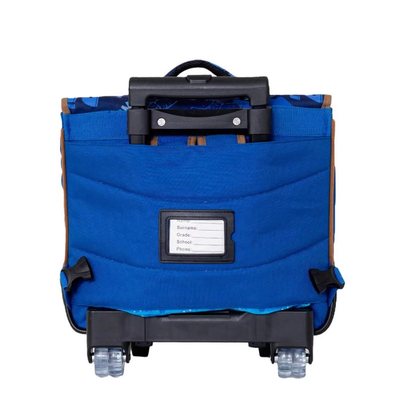 Cartable à Roulettes Scolaire Dino 41 Cm Bleu 12 Cartable à Roulettes Scolaire Dino 41 Cm Bleu – Image 10