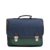 Cartable Colorblock 38 Cm Bleu Marine -Delsey Paris Magasin cartable colorblock 38 cm bleu marine
