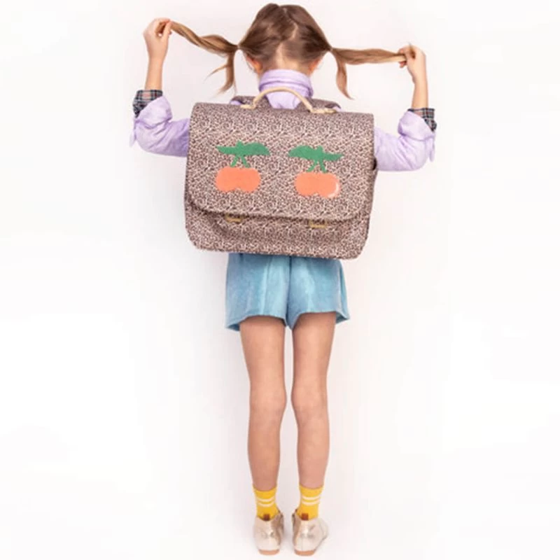 Cartable It Bag Midi 38cm Leopard Cherry 7 Cartable It Bag Midi 38cm Leopard Cherry – Image 5