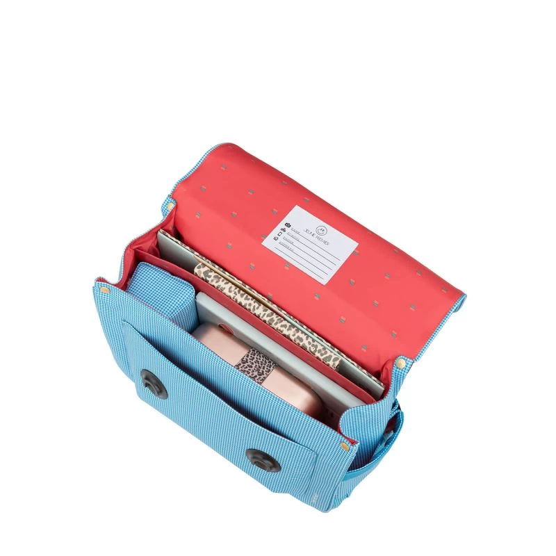 Cartable It Bag Midi 38cm Vichy Love Blue 4 Cartable It Bag Midi 38cm Vichy Love Blue – Image 2