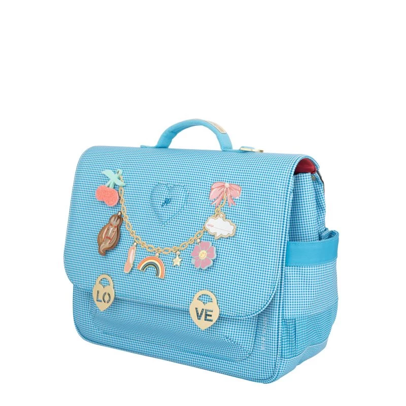 Cartable It Bag Midi 38cm Vichy Love Blue 5 Cartable It Bag Midi 38cm Vichy Love Blue – Image 3