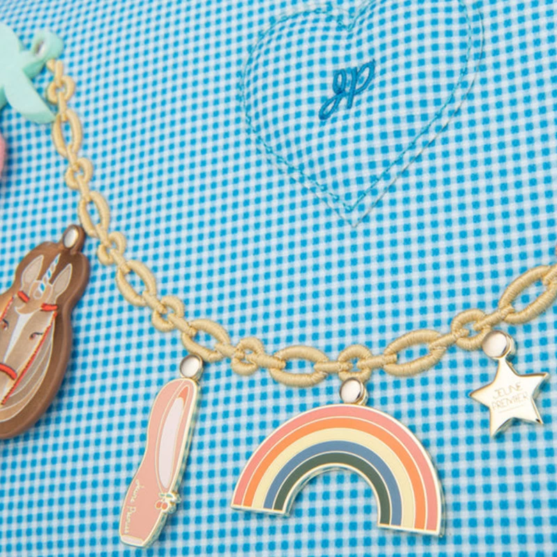 Cartable It Bag Midi 38cm Vichy Love Blue 7 Cartable It Bag Midi 38cm Vichy Love Blue – Image 5