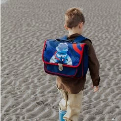 Cartable Mini 32cm Interstellaire Bleu 9 Cartable Mini 32cm Interstellaire Bleu -Delsey Paris Magasin cartable mini 32cm interstellaire bleu 3