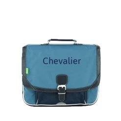 Cartable Scolaire à Personnaliser Les Bicolores 38 Cm Bleu De Prusse -Delsey Paris Magasin cartable scolaire a personnaliser les bicolores 38 cm bleu de prusse 3