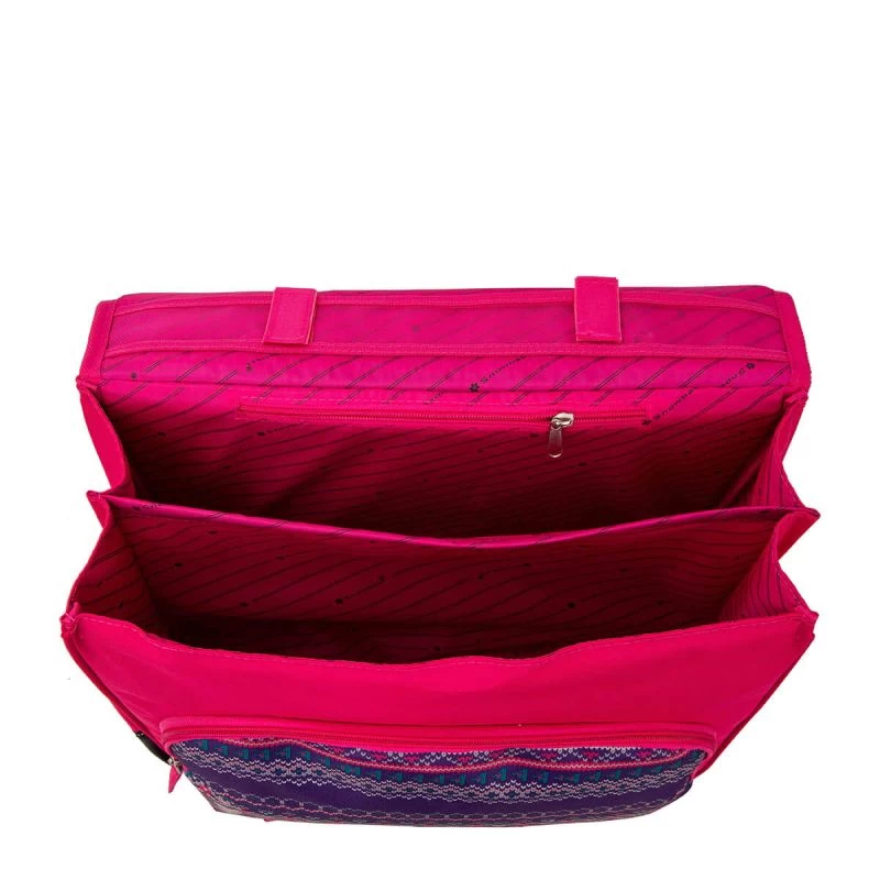 Cartable Scolaire Geo Color Girly 35 Cm Rose 4 Cartable Scolaire Geo Color Girly 35 Cm Rose – Image 2