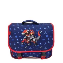 Cartable Scolaire Kid Robot Dino 38 Cm Bleu