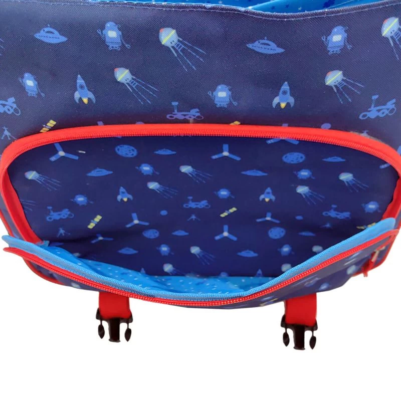 Cartable Scolaire Kid Robot Dino 38 Cm Bleu 7 Cartable Scolaire Kid Robot Dino 38 Cm Bleu – Image 5