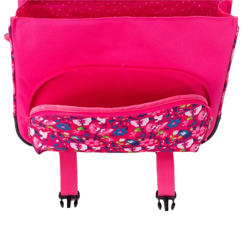 Cartable Scolaire Romantique 41 Cm Fleurs De Printemps Fucshia 5 Cartable Scolaire Romantique 41 Cm Fleurs De Printemps Fucshia – Image 3