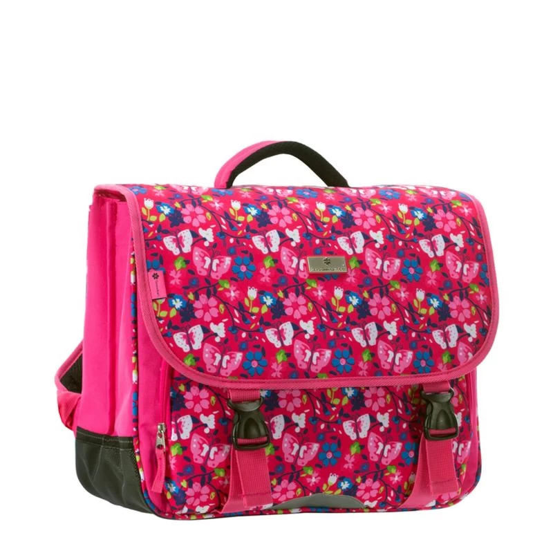 Cartable Scolaire Romantique 41 Cm Fleurs De Printemps Fucshia 9 Cartable Scolaire Romantique 41 Cm Fleurs De Printemps Fucshia – Image 7