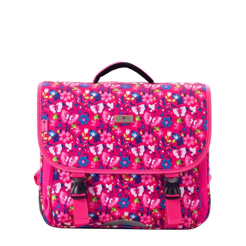 Cartable Scolaire Romantique 41 Cm Fleurs De Printemps Fucshia 3 Cartable Scolaire Romantique 41 Cm Fleurs De Printemps Fucshia