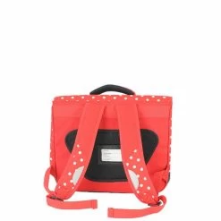 Cartable 35 Cm Rouge à Pois Blancs -Delsey Paris Magasin cartable snowball 35 cm rouge a pois blancs 4