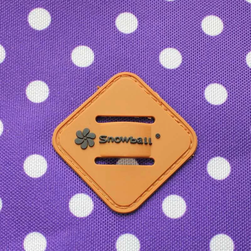 Cartable 35 Cm Violet à Pois Blancs 6 Cartable 35 Cm Violet à Pois Blancs – Image 4