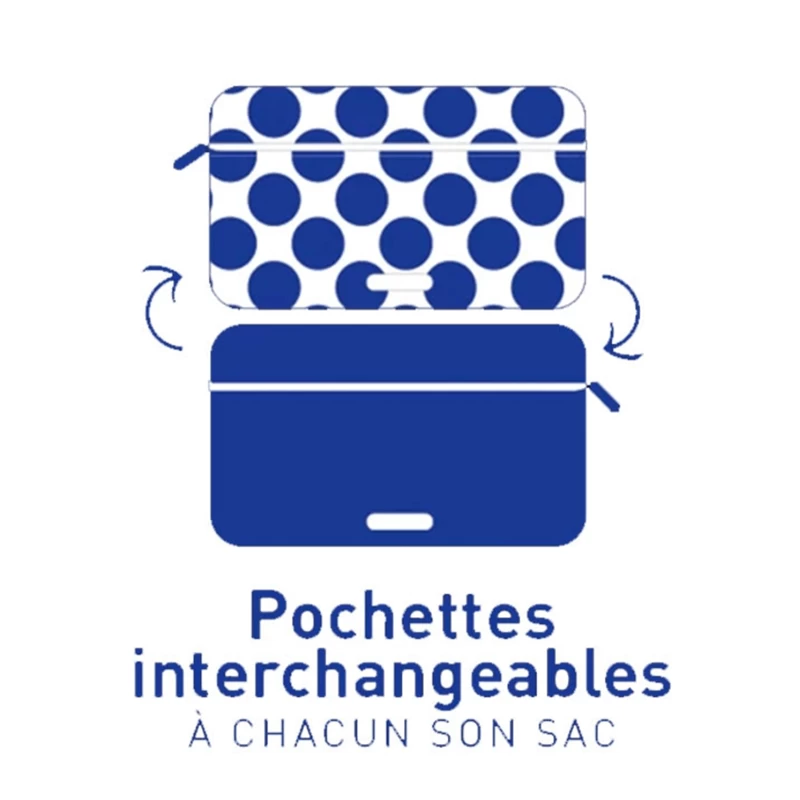 Cabaïa Grande Pochette BagPockets 25 Cm Banco 6 Cabaïa Grande Pochette BagPockets 25 Cm Banco – Image 4