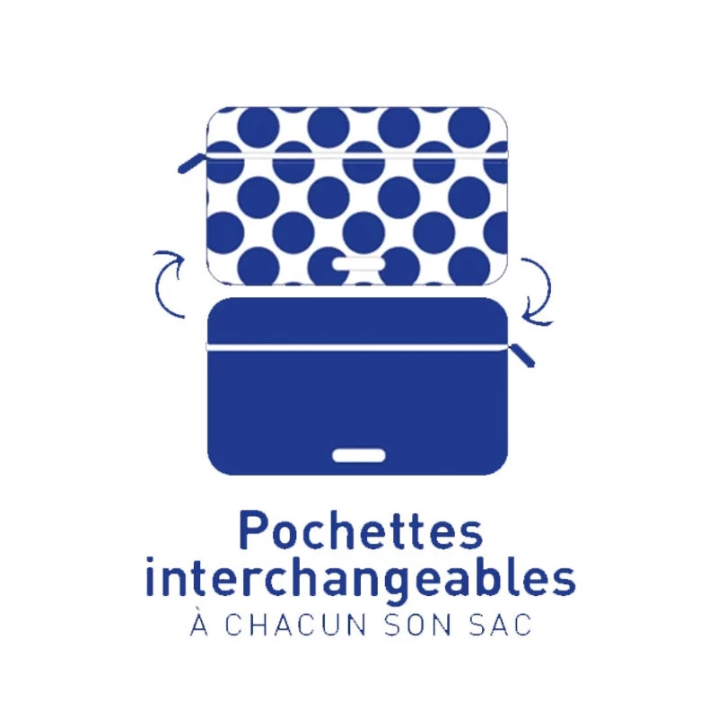 Cabaïa Grande Pochette BagPockets 25 Cm Central Park 4 Cabaïa Grande Pochette BagPockets 25 Cm Central Park – Image 2