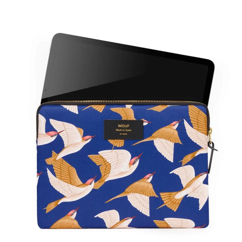 Wouf Housse IPad 25 Cm Bleu Birds 4 Wouf Housse IPad 25 Cm Bleu Birds – Image 2