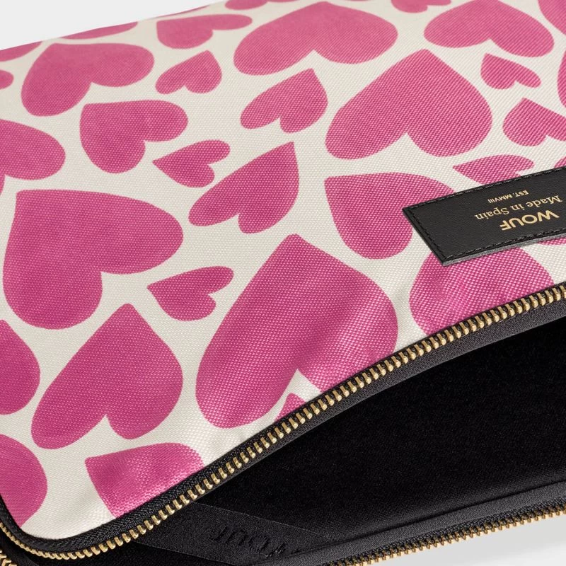 Wouf Housse Ordinateur 15" Et 16" 35.8 Cm Pink Love 8 Wouf Housse Ordinateur 15" Et 16" 35.8 Cm Pink Love – Image 6