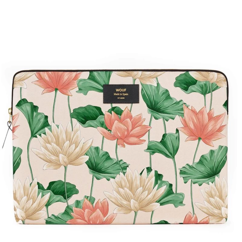 Wouf Housse Ordinateur 15 Pouces 35.8 Cm Lotus 3 Wouf Housse Ordinateur 15 Pouces 35.8 Cm Lotus