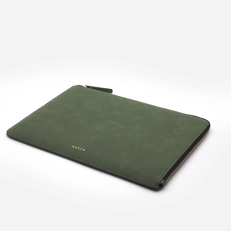 Housse Ordinateur Atelier 13 Pouces Olive 4 Housse Ordinateur Atelier 13 Pouces Olive – Image 2