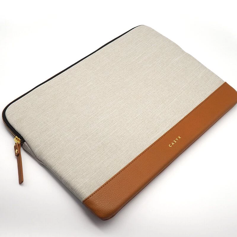 Housse Ordinateur Classique 13 Pouces Gris Café 4 Housse Ordinateur Classique 13 Pouces Gris Café – Image 2