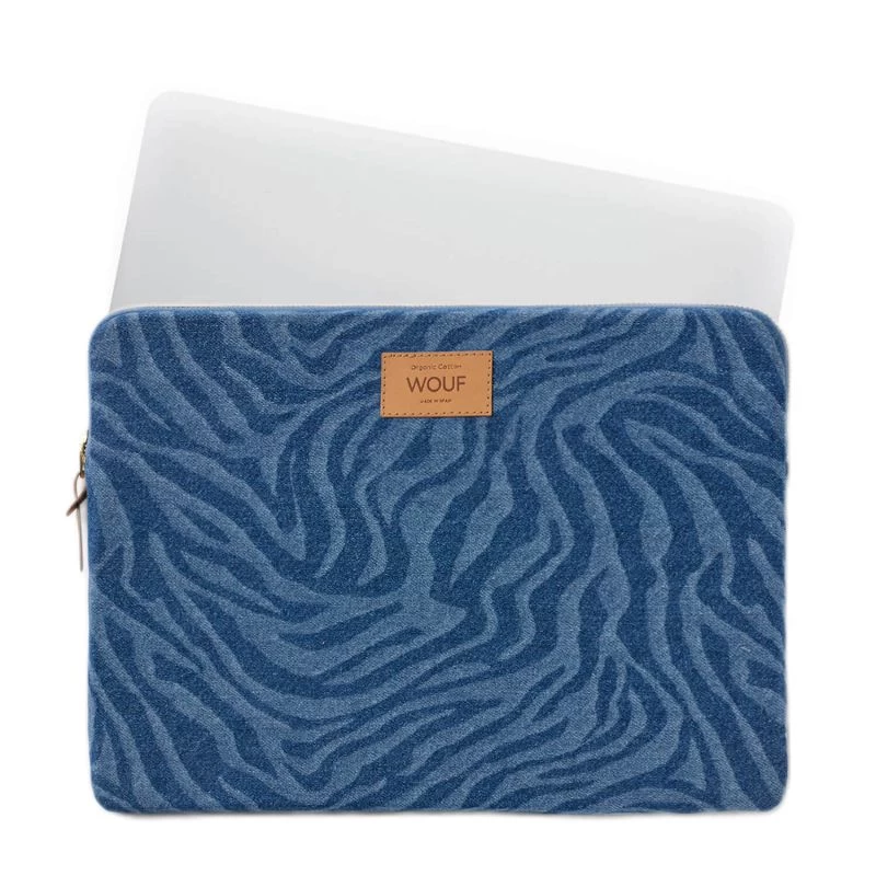 Wouf Housse Ordinateur Coton Biologique 13" Et 14" 32.5 Cm Sierra 4 Wouf Housse Ordinateur Coton Biologique 13" Et 14" 32.5 Cm Sierra – Image 2