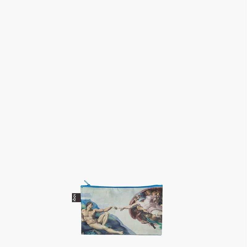 Lot De 3 Pochettes Zip 32, 27 Et 23 Cm Michelangelo, Botticelli, Da Vinci 6 Lot De 3 Pochettes Zip 32, 27 Et 23 Cm Michelangelo, Botticelli, Da Vinci – Image 4