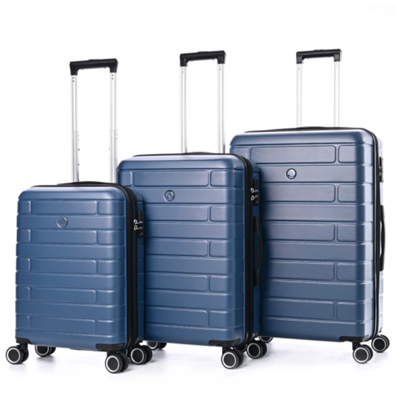 JUMP Lot De 3 Valises Rigides Esco Extensible 55, 66, 76 Cm Bleu 4 JUMP Lot De 3 Valises Rigides Esco Extensible 55, 66, 76 Cm Bleu – Image 2