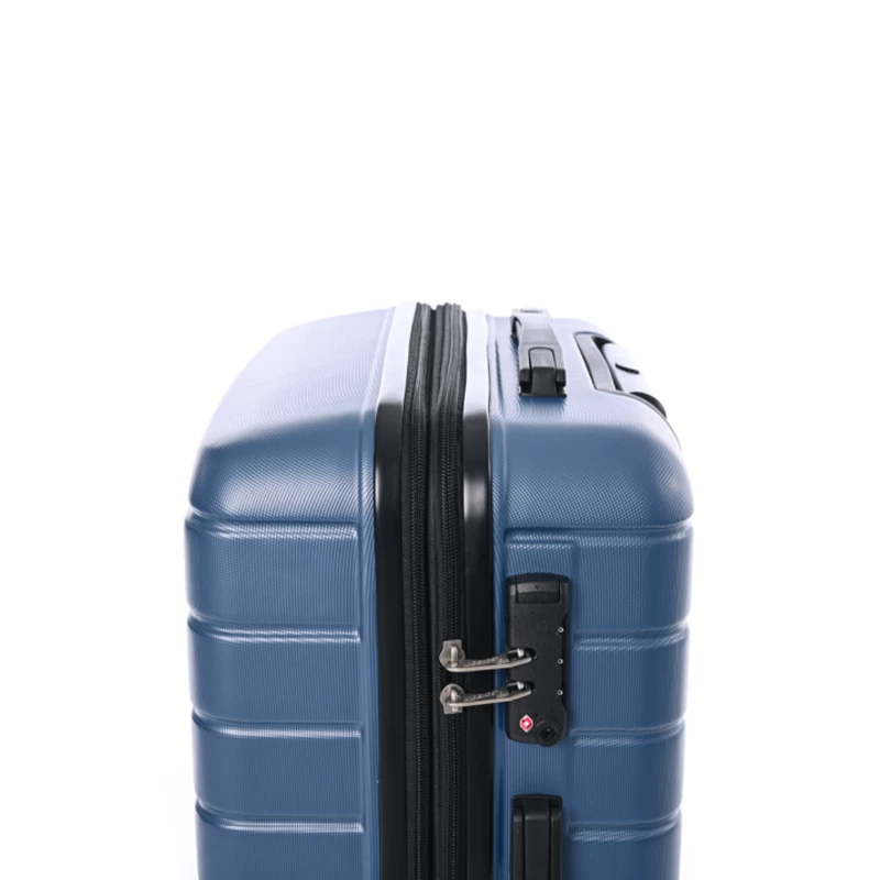 JUMP Lot De 3 Valises Rigides Esco Extensible 55, 66, 76 Cm Bleu 7 JUMP Lot De 3 Valises Rigides Esco Extensible 55, 66, 76 Cm Bleu – Image 5