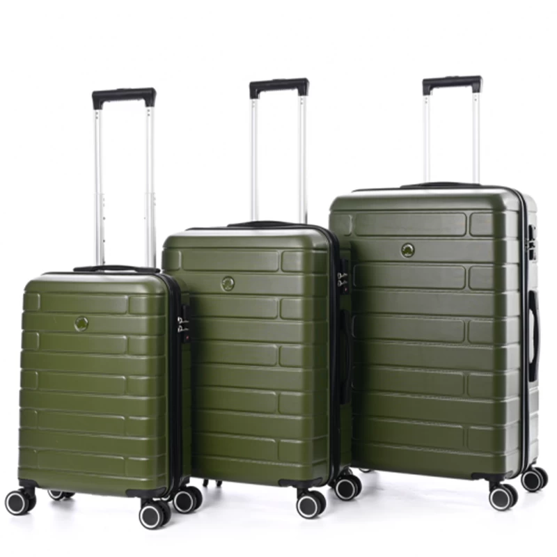 JUMP Lot De 3 Valises Rigides Esco Extensible 55, 66, 76 Cm Kaki 4 JUMP Lot De 3 Valises Rigides Esco Extensible 55, 66, 76 Cm Kaki – Image 2