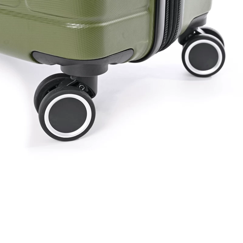 JUMP Lot De 3 Valises Rigides Esco Extensible 55, 66, 76 Cm Kaki 7 JUMP Lot De 3 Valises Rigides Esco Extensible 55, 66, 76 Cm Kaki – Image 5