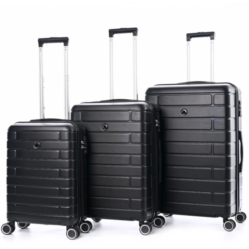 JUMP Lot De 3 Valises Rigides Esco Extensible 55, 66, 76 Cm Noir 4 JUMP Lot De 3 Valises Rigides Esco Extensible 55, 66, 76 Cm Noir – Image 2