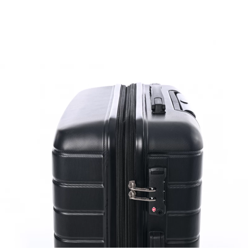 JUMP Lot De 3 Valises Rigides Esco Extensible 55, 66, 76 Cm Noir 6 JUMP Lot De 3 Valises Rigides Esco Extensible 55, 66, 76 Cm Noir – Image 4