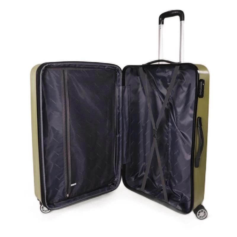 Lot De 3 Valises Rigides Summer Extensibles 77, 67 Et 55 Cm Olive 6 Lot De 3 Valises Rigides Summer Extensibles 77, 67 Et 55 Cm Olive – Image 4