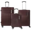 Lot De 3 Valises Rigides Sun Extensibles 57, 67 Et 77 Cm Brown -Delsey Paris Magasin lot de 3 valises rigides sun extensibles 57 67 et 77 cm brown