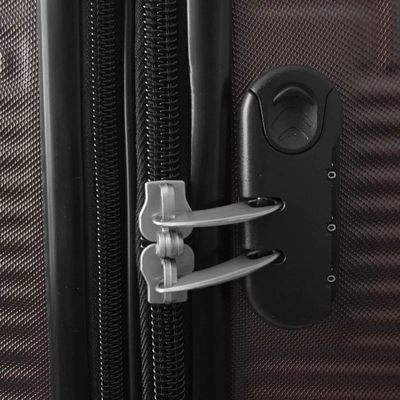 Lot De 3 Valises Rigides Sun Extensibles 57, 67 Et 77 Cm Brown 12 Lot De 3 Valises Rigides Sun Extensibles 57, 67 Et 77 Cm Brown – Image 10