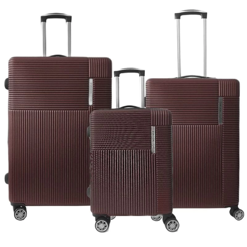 Lot De 3 Valises Rigides Sun Extensibles 57, 67 Et 77 Cm Brown 3 Lot De 3 Valises Rigides Sun Extensibles 57, 67 Et 77 Cm Brown