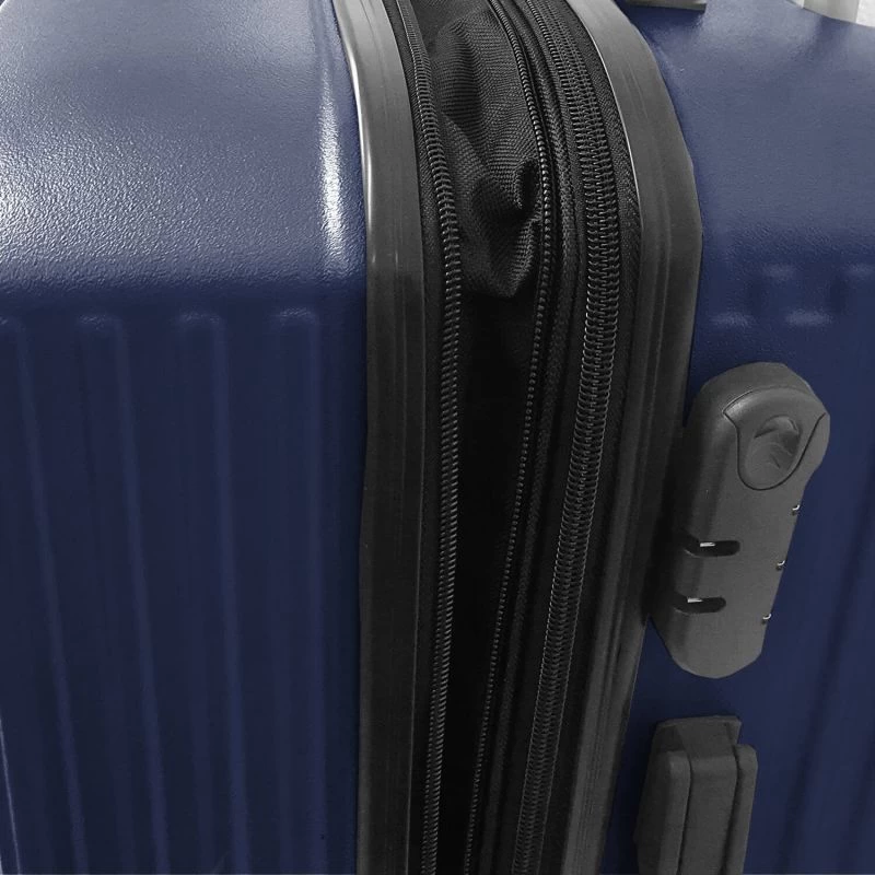 Lot De 3 Valises Rigides VR637 Extensibles 57, 67 Et 77 Cm Bleu 12 Lot De 3 Valises Rigides VR637 Extensibles 57, 67 Et 77 Cm Bleu – Image 10