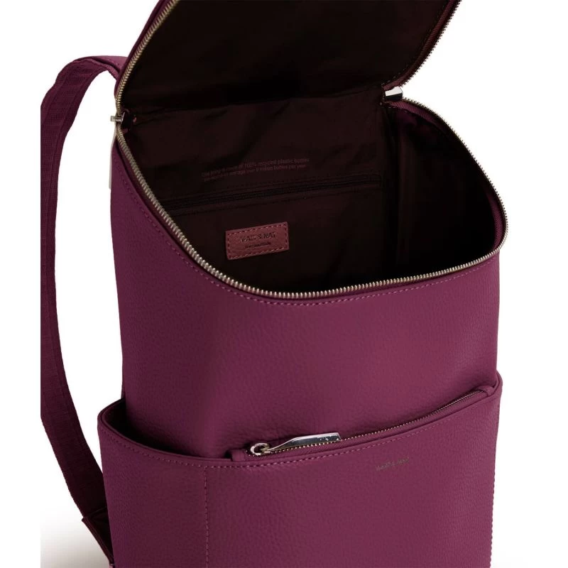 Matt & Nat Petit Sac à Dos Brave SM Purity 26 Cm Tarte - Violet 5 Matt & Nat Petit Sac à Dos Brave SM Purity 26 Cm Tarte - Violet – Image 3