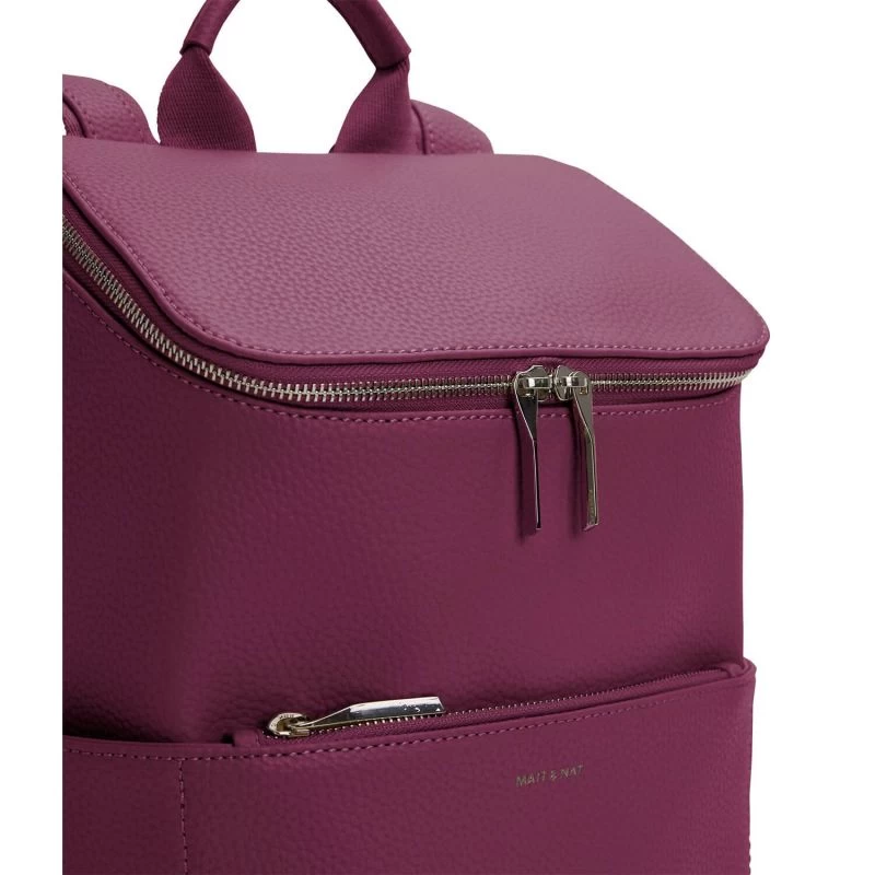 Matt & Nat Petit Sac à Dos Brave SM Purity 26 Cm Tarte - Violet 7 Matt & Nat Petit Sac à Dos Brave SM Purity 26 Cm Tarte - Violet – Image 5
