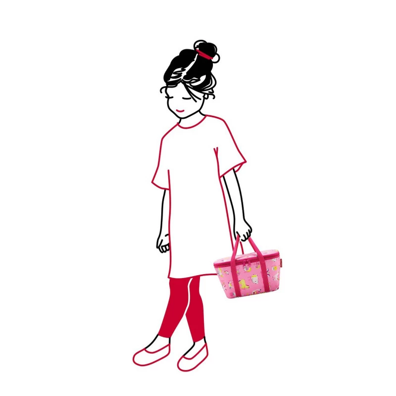 Reisenthel Petit Sac Isotherme Coolerbag XS 27,5 Cm ABC Friends Pink 6 Reisenthel Petit Sac Isotherme Coolerbag XS 27,5 Cm ABC Friends Pink – Image 4
