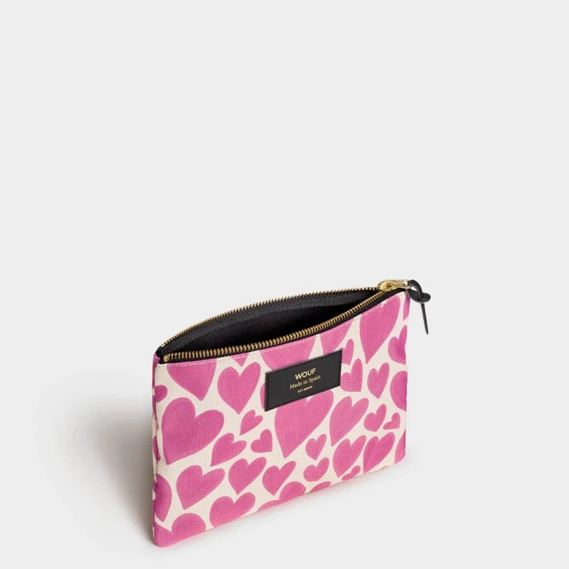 Wouf Pochette Large 21.5 Cm Pink Love 4 Wouf Pochette Large 21.5 Cm Pink Love – Image 2