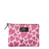 Wouf Pochette Large 21.5 Cm Pink Love 2 Wouf Pochette Large 21.5 Cm Pink Love -Delsey Paris Magasin pochette large 215 cm pink love