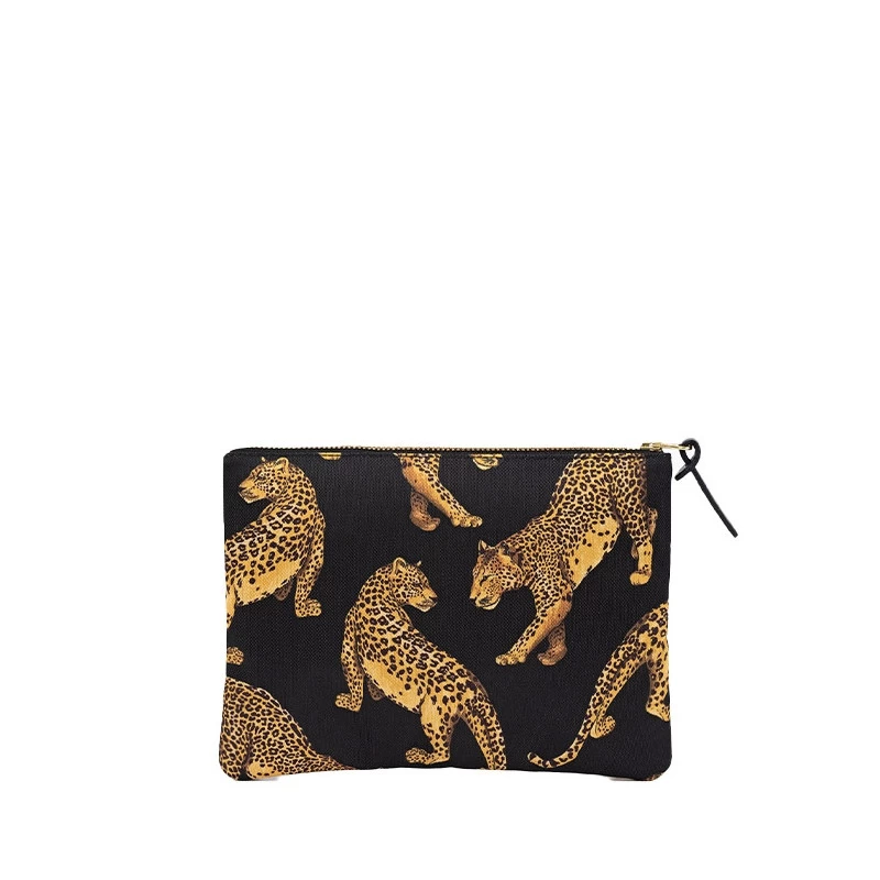 Wouf Pochette Large 21.5cm Black Leopard 4 Wouf Pochette Large 21.5cm Black Leopard – Image 2